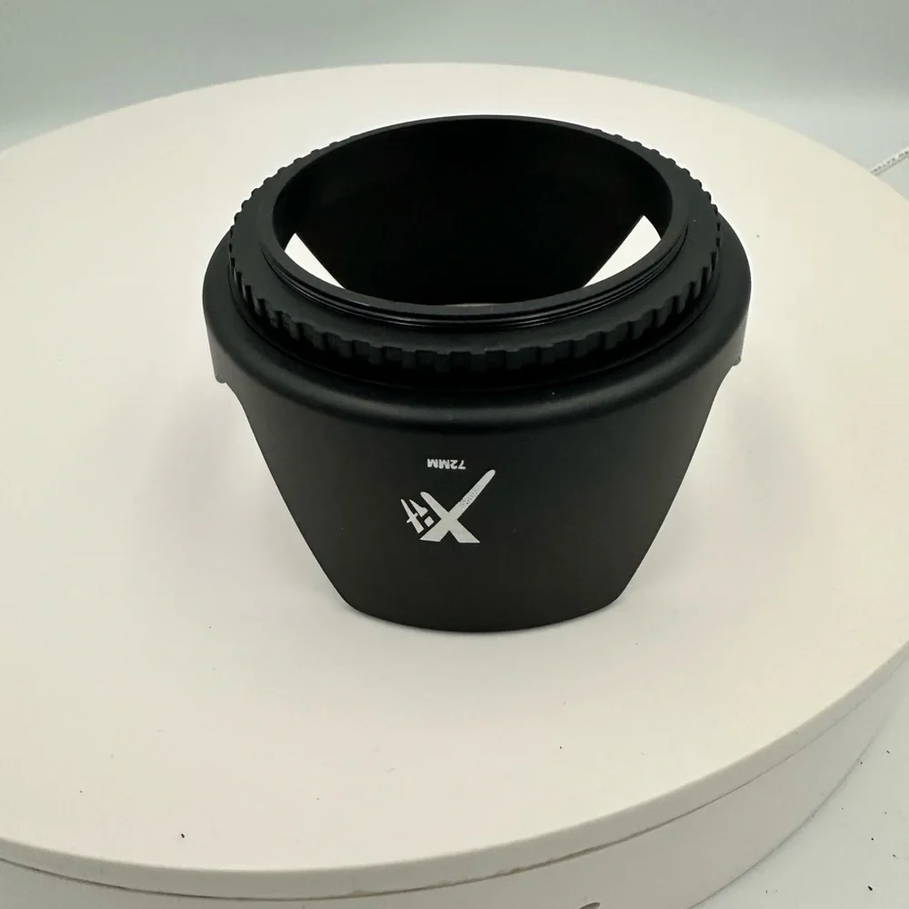 NWT PHO.Q Pro Series Hard Tulip Lens Hood 72mm
